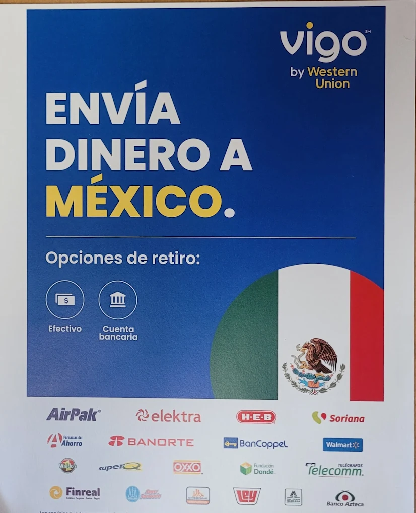 Servicio de env&iacute;o de dinero